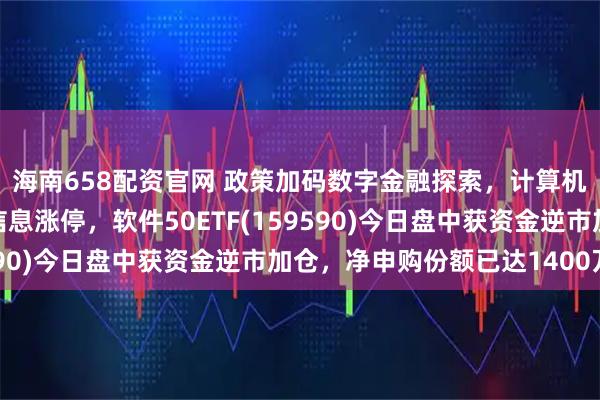 海南658配资官网 政策加码数字金融探索，计算机行业持续回暖，石基信息涨停，软件50ETF(159590)今日盘中获资金逆市加仓，净申购份额已达1400万份
